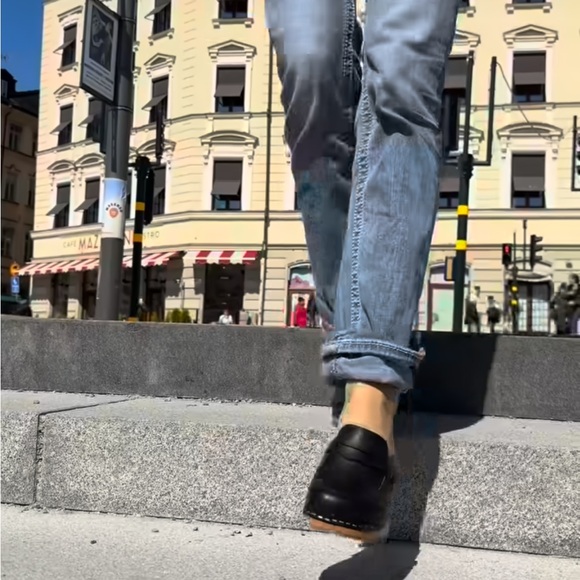 Free People Swedish Hasbeens NWT Loafer Slip In Clog Comfortable Fun Style ❤️🌈 - Picture 6 of 15